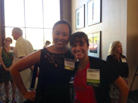 Veronica Zoeckler and Jackie Li at the AMI Conference!